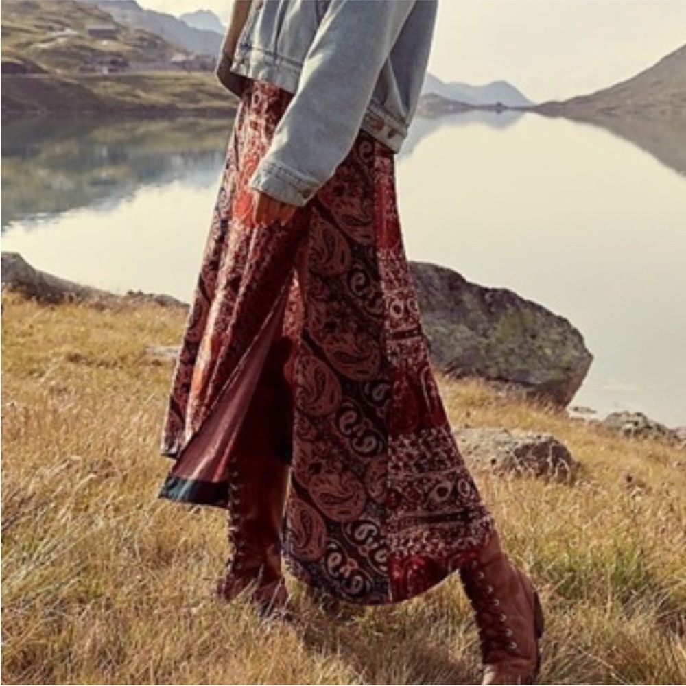 NWOT Free People High Atlas Skirt - 10